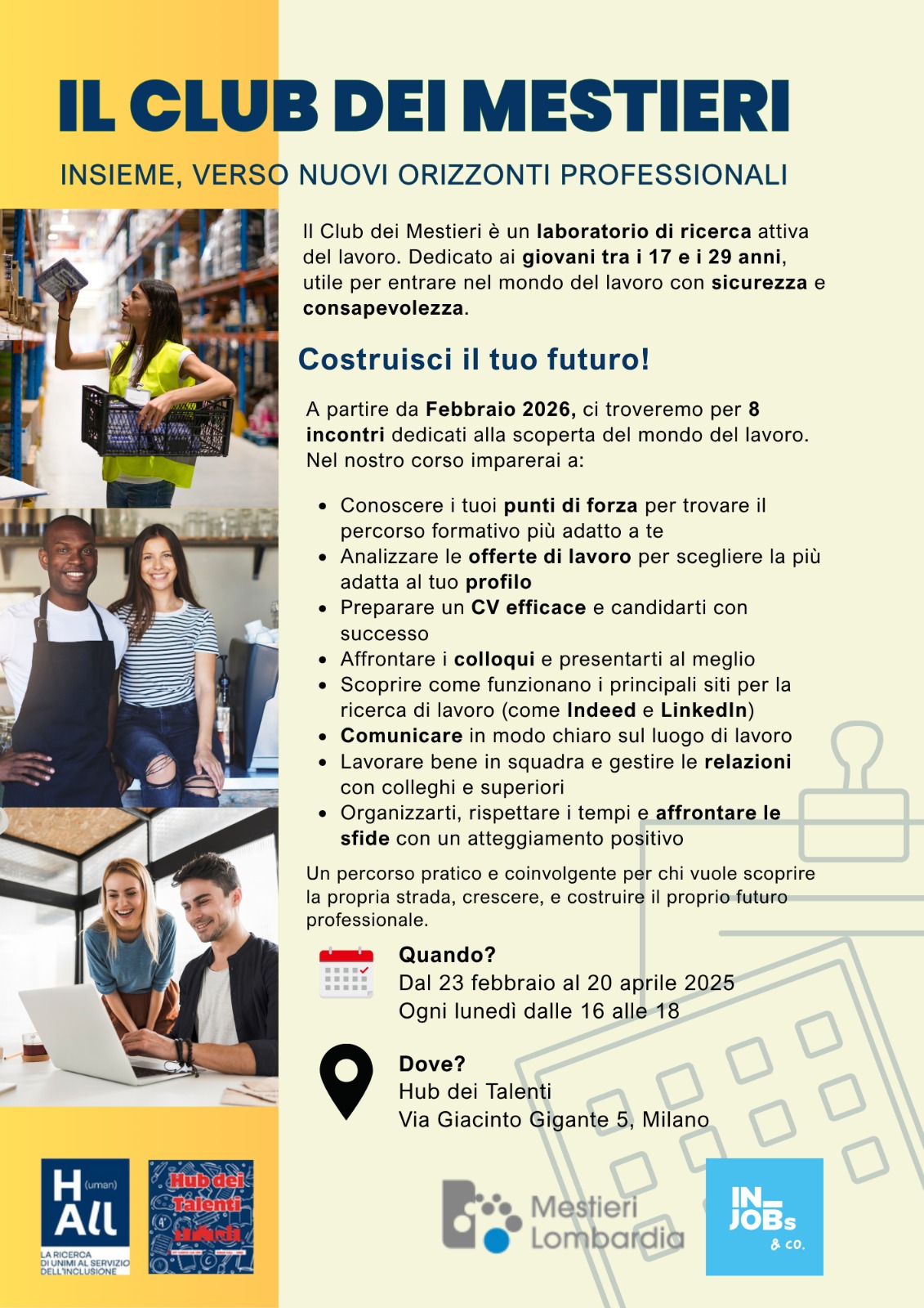 Costruisci il tuo futuro!